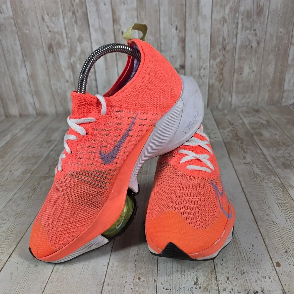 Nike Air Zoom Tempo NEXT% Flyknit Running‎ Shoes Womens Orange CI9924-800